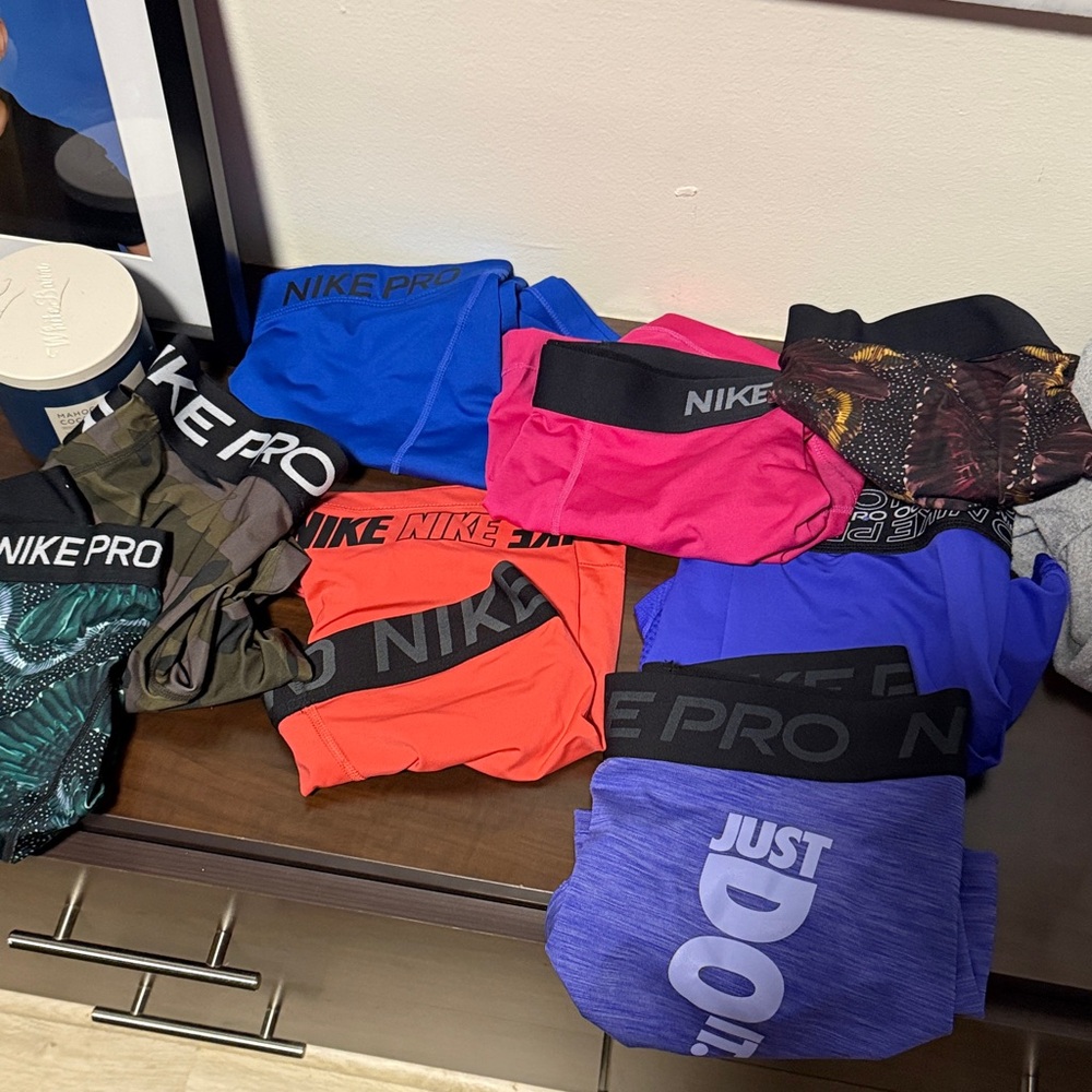 Nike Kids Shorts - Pink, Orange, Blue, Green, Black